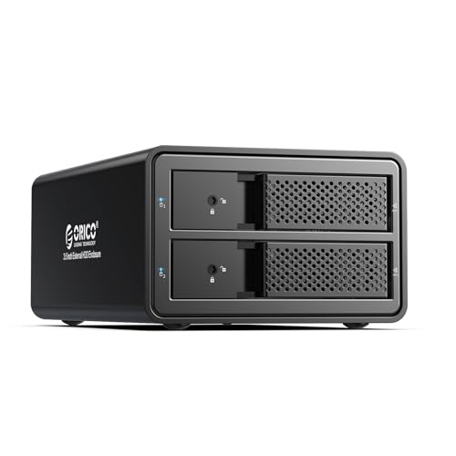 Mua ORICO 2 Bay Hard Drive Enclosure Aluminum USB 3.0 to SATA for 3.5 inch HDD Hard Drive Tray