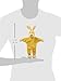 Simply Fido Lucy Bunny Stuffless Crinkle Paper Pet Toy, 9-Inch, Yellow