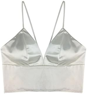 Ivan Johns Sexy Women Crochet Floral Lace Crop Top V Neck Bra Bralette Vest Halter Crochet Sleeveless Top New Summer