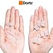 Anti Snoring by Dortz - Stop Snoring Nose Vents - Snoring Solution Anti Snore Device - Set of 8 Nasal Dilators with Travel Case - Snore Stopper