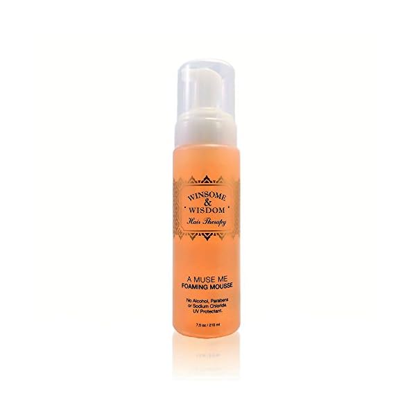 A Muse Me 7 5 Oz Hair Mousse For Curly Or Straight Hair Volume