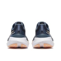 Saucony Women's Guide 18 Sneaker, Navy/Apricot, 8