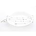 Victray Boho Belly Waist Chains Beach Beads Body Chain Fashion Body Accessories Jewelry for Women and Girls (Silver)