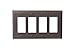 Amerock BP36521ORB Mulholland™ 4 Rocker Wall Plate - Oil-Rubbed Bronze