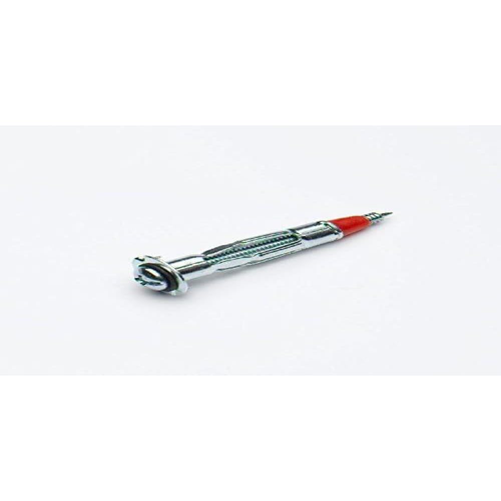 Merriway BH06700 (10 Pcs) Hollow Wall Anchors BZP 6.6 x 59 mm Pointed Rivet Type - Pack of 10 Pieces