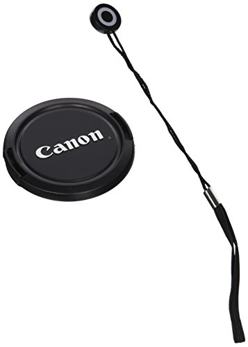CowboyStudio 58mm Lens Cap Snap-On for Canon Rebel (T4i T3i T3 T2 T2i T1i XT XTi) and Canon EOS (1100D 650D 600D 550D 500D 450D 400D 350D) with Lens Cap Holder