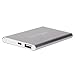 Kshion Ultrathin 12000mAh Portable USB External Battery Charger Power Bank For Cell Phone (Silver)