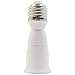 TORCHSTAR E27 to E27 Extender Adapter, E27 to E27 Edison Screw Converter Lamp Bulb Socket Lamp Holder, Fits LED/CFL Light Bulbs, Heat-resistant, Anti-burning, No Fire Hazard, Pack of 6