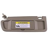 IAMAUTO 52812 Driver Left Warm Gray Sun Visor for 2009 2010 2011 Honda Civic