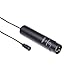 Movo LV4 Phantom Power XLR Lavalier Microphone Interview Kit with Omnidirectional and Cardioid XLR Lapel Mics, Metal Clips and Windscreens - Perfect for Video Shoots, Podcasting, YouTube Recording