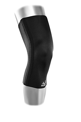 BioSkin Knee Sleeve - Compression Knee Brace for Active Stability and Joint Pain Relief - Hypoallergenic and Breathable (L)
