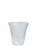 GUSTO [12 oz. - 100 Pack] Crystal PET Clear Plastic Cups for Party - Ideal for Cold Beverages, Smoothies, and Parties-(Formerly Comfy Package)