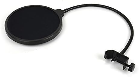 Ardisle Mic Windscreen Pop Filter Mask Shield Dual Layer Studio Record Microphone