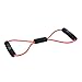 Power Systems Versa 8, Figure-8 with Padded Handles, Resistance Band Level: Medium, Red, 13.5 Inches, (84210)