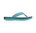 Nike New Women's Flex Motion Thong Teal/Blue 8