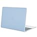 Mosiso Plastic Hard Case Cover for MacBook 12 Inch with Retina Display Model A1534 (Version 2017/2016/2015) - Airy Blue