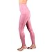 SUPSOO Sports Tights for Women,High Waist Yoga Pants Power Stretch Leggings for Yoga, Running and Kinds of Fitness(Pink)