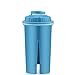 LeDoux Waters 10 Cup Water Pitcher Filters with 1 Filter, BPA Free, Ionizer, Pourer, Jug, Filter System (Blue)
