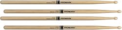 ProMark Rebound 5A Long Hickory Drumsticks, Acorn