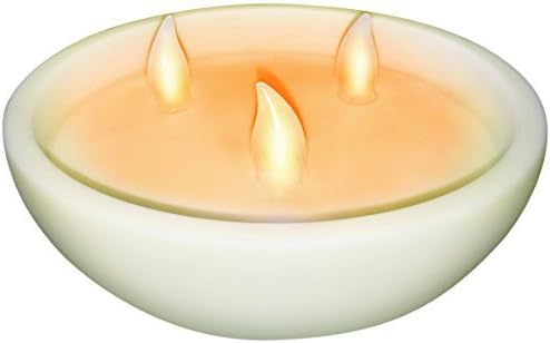 Banana Boat BB3WCAN100R LED Flameless 3-Wick Candle Light by Clear Innovations