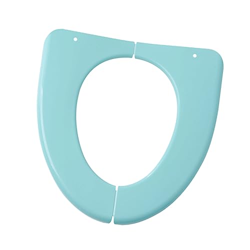 SEWOART Portable Folding Potty Training Seat Cover Safe Plastic Cushion for Toilets Lightweight and Convenient Green