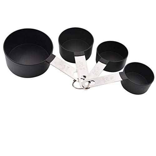 GreeSuit Stainless Steel Measuring Spoons and Measuring Cups Combo, Stackable Tablespoons Measuring Set for Gift Dry Liquid Ingredients Cooking Baking, Set of 8