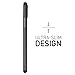 totallee Thin iPhone Xs Max Case, Thinnest Cover Ultra Slim Minimal - for Apple iPhone Xs Max (2018) (Frosted Black)