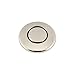 INSINKERATOR Air Switch Decorative Button for INSINKERATOR Dual Outlet Garbage Disposal Air Switch Kit, STC-PN, Polished Nickel