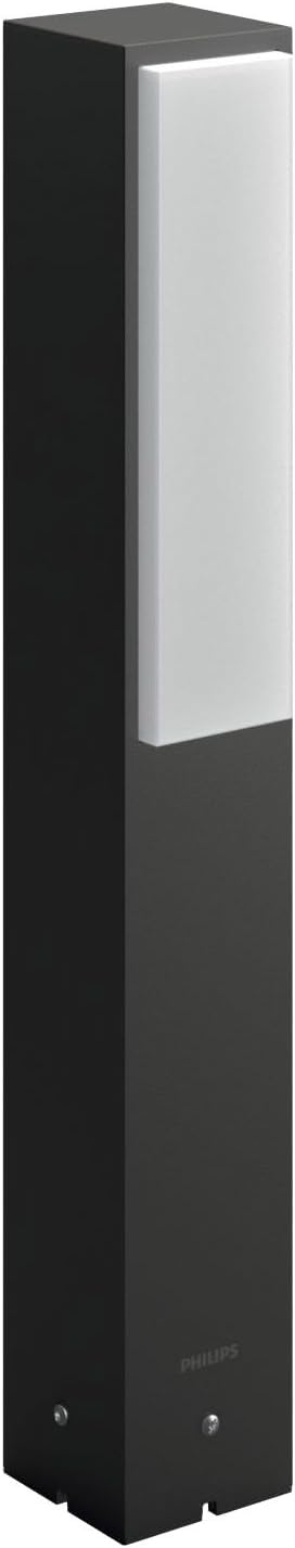 Philips MyGarden Outdoor Pedestal Lighting/Post 1648893P3 – Outdoor Lighting (Outdoor Pedestal Lighting/Post, Anthracite, Aluminium, Synthetic, IP44, Garden, Patio, I)