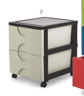 Kalaburagi Sante 2 Extra Large Modular Drawer System Brown Brown