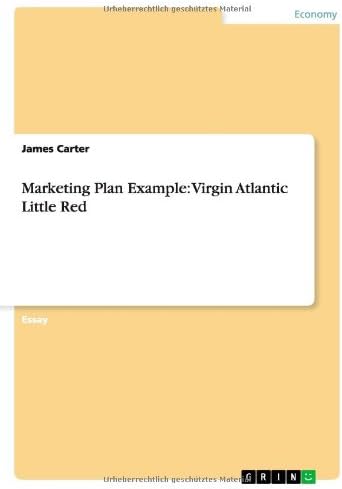 Marketing Plan Example: Virgin Atlantic Little Red