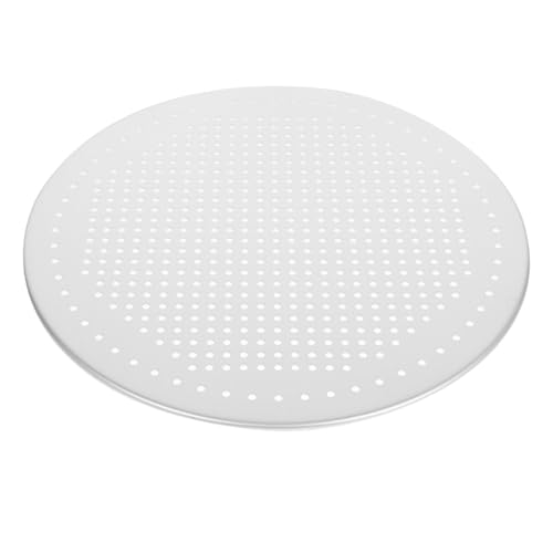 ELAYARD Round Perforated Pizza Pan Heat Resistant Baking Tray for Oven Use Multi Functional Pizza Serving Tray for Various Foods and Daily Cooking Needs