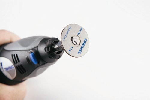 Dremel SC456B EZ SpeedClic Metall-Trennscheiben, Zubehörsatz mit 12 Trennscheiben zum Trennen von Metallrohren, gehärtetem Stahl, Kupfer, Trockenbauplatten u.v.m. – Bild 4