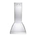 CIARRA CAS90831 36 inch Range Hood, 450 CFM Island Stove Vent Hood, Stainless Steel Hood with 3 Speed Exhaust Fan & Aluminum Mesh Filters, Ducted/Ductless Convertible, Touch Control