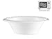 BluShine 250 Pack – 12 Oz Disposable Plastic Soup Bowl Plates – Extremely Strong and Sturdy – Heat-Resistant and Soak-Proof - Does Not Melt or Cave in Microwave – Heavy Duty BPA-Free Plastic