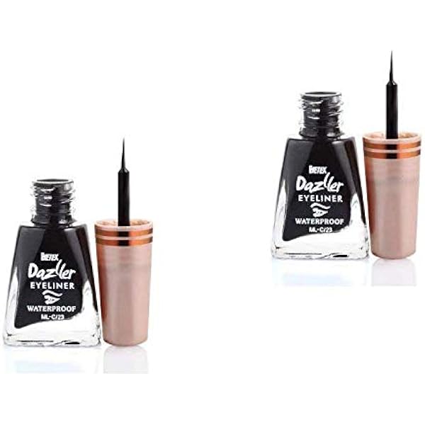 Eyetex Dazller Eyeliner Black Water Proof Pack Of 2 Beauty Personal Care Amazon Com