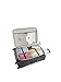SwissGear Maggiore Softside Expandable Luggage with Spinner Wheels, Grey, Checked-Large 28-Inch