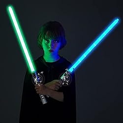 JOYIN 2-in-1 Light Up Saber, Sword for Kids, LED