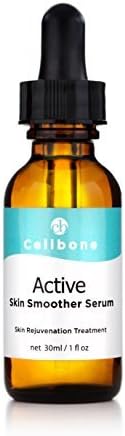 Active Skin Smoother Serum Advanced skin rejuvenating treatment with with 12% Alpha/Beta Hydroxy Acid, Alpha Arbutin, and Idebenone by Cellbone Technology