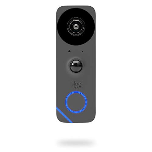 Blue by ADT Doorbell Camera HD Video Doorbell 2Way Talk Night