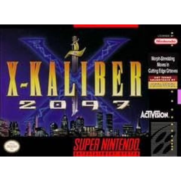 Amazon.com: X-Kaliber 2097 - Nintendo Super NES : Video Games