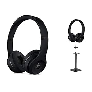 Beats solo3 Draadloze On-Ear Hoofdtelefoon Draadloze Hoofdtelefoon met Headset Stand – Mat Zwart