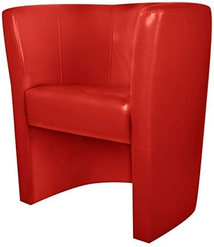 Fortisline Top Sessel Clubsessel Loungesessel Cocktailsessel Kunstleder Gazelle Rot W042 50 Amazon De Kuche Haushalt