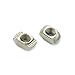 TOPINSTOCK 20x20 European Aluminum Extrusions Slim T-Nut M5 Thread Pack of 100