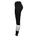 PHOTNO Yoga Running Pants High Waist Cropped Leggings stretch trousers pants for women (L, Black)