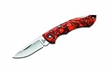 Buck Knives 283 Nano Bantam Folding Pocket Knife with Orange Head Hunterz Handle
