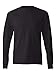 Hanes TAGLESS 6.1 Long Sleeve T-Shirt (Black, XXL)