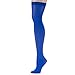 Isadora Paccini Women's Neon Solid Thigh High Stockings