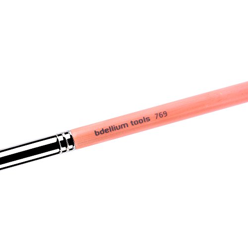 Bdellium Tools Professional Eco-Friendly Makeup Brush Pink Bambu Series - Angled Contour 769