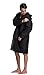 Adoretex Unisex Adult & Youth Swim Parka - Black Lining
